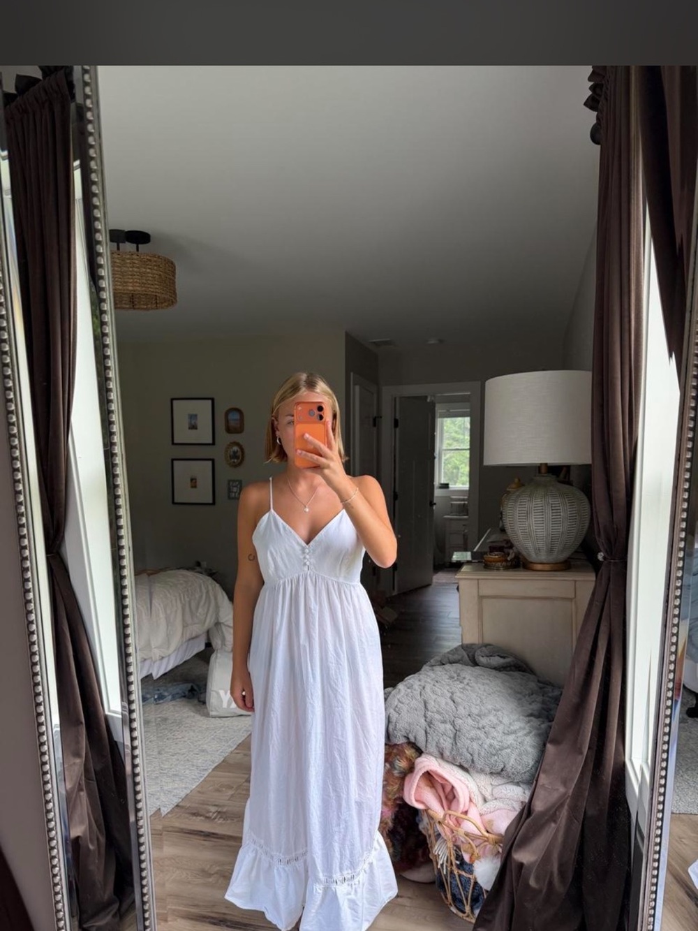 White Frankies Bikinis Djerf Avenue Maxi Dress